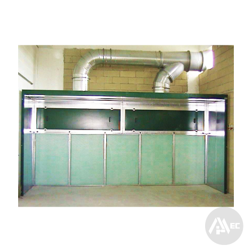 Cabina di verniciatura a secco lux