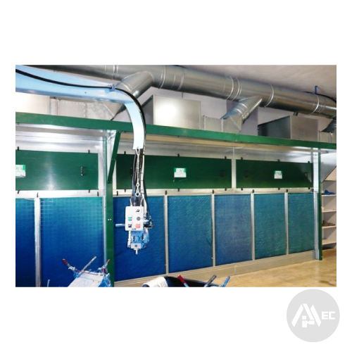 Cabina di verniciatura a secco lux