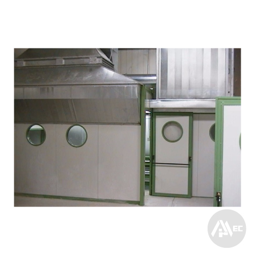 Cabina di verniciatura pressurizzata