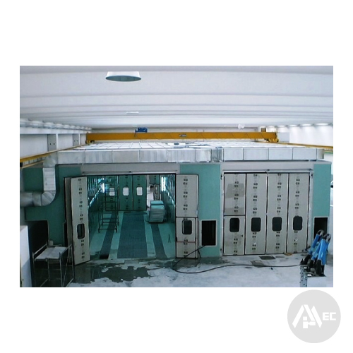 Cabina di verniciatura pressurizzata