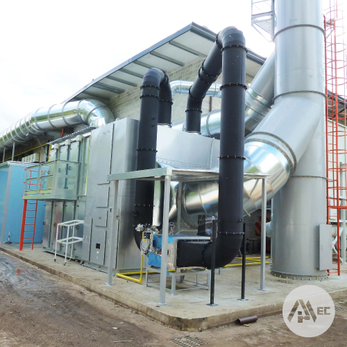 Rotoconcentratore abbattimento solventi